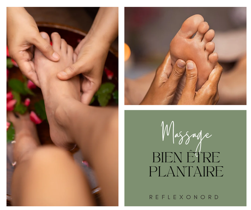 Massage bien-être des pieds