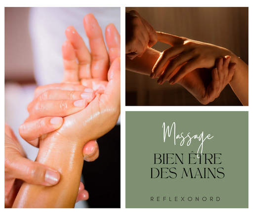 Massage bien-être des mains