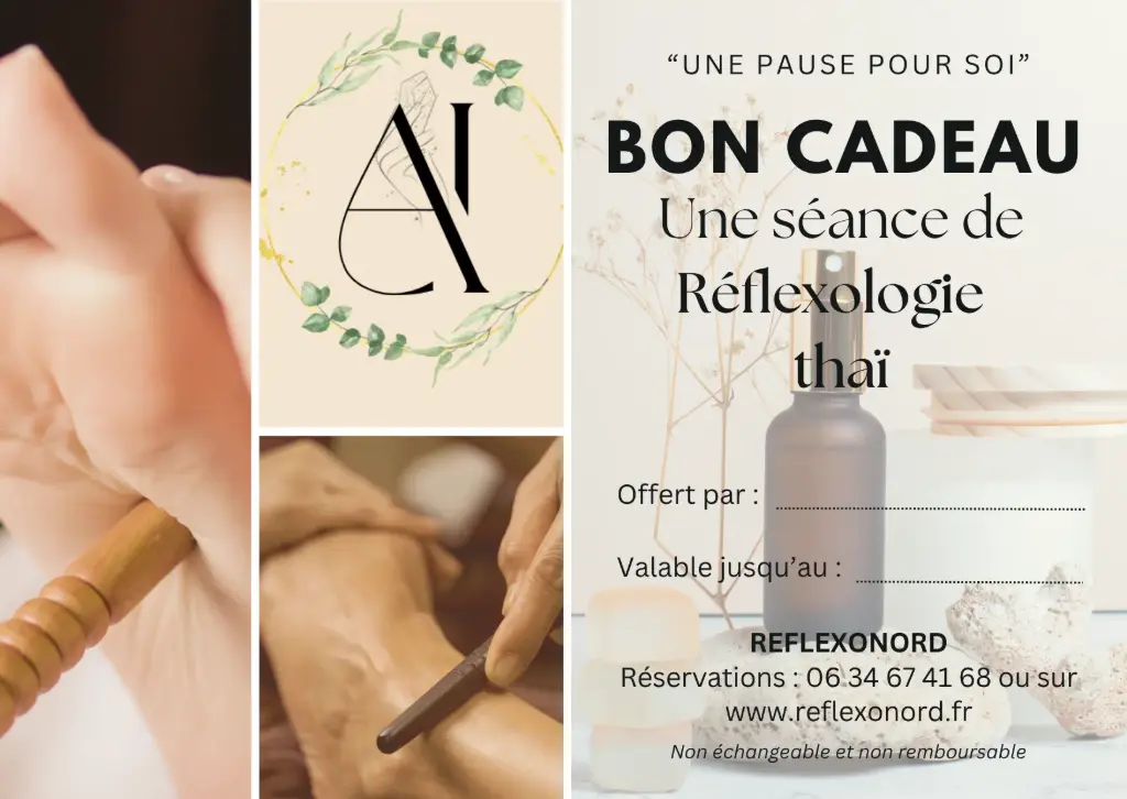 Carte cadeau : Réflexologie thaï
