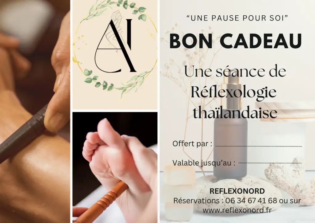 Carte cadeau Réflexologie thaïlandaise
