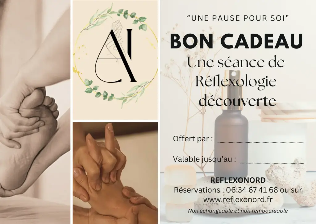 Carte cadeau : Réflexologie découverte