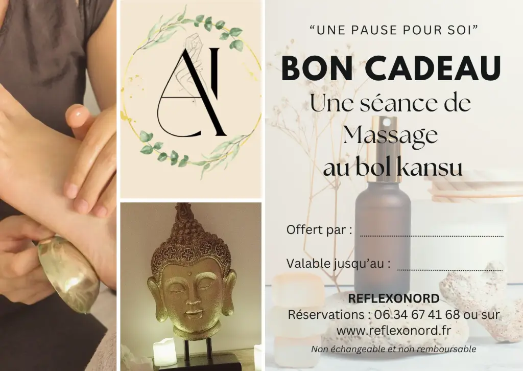 Carte cadeau : Massage au bol Kansu