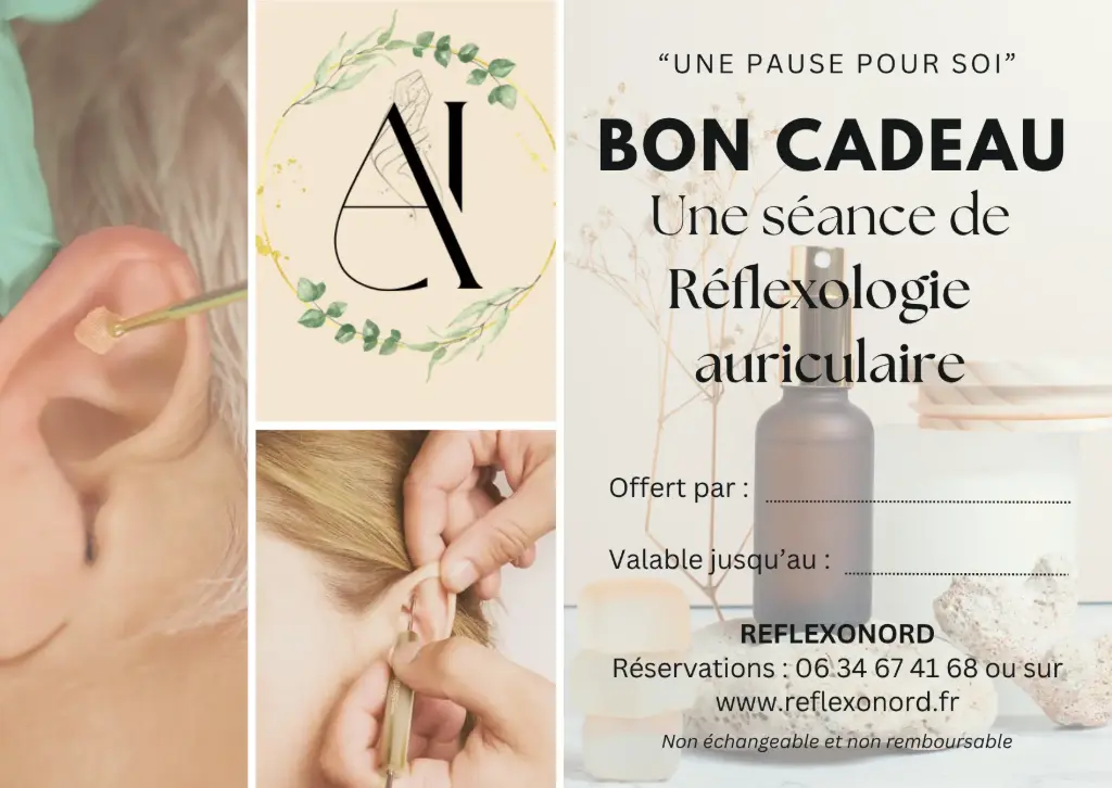 Carte cadeau : Réflexologie auriculaire