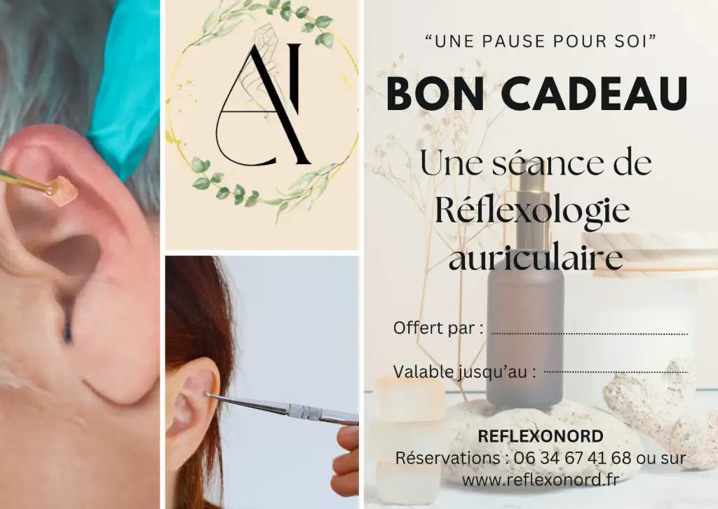 Carte cadeau Réflexologie auriculaire
